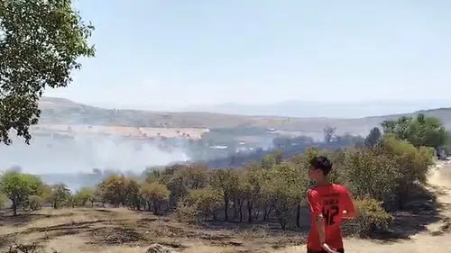 Elazığ Sugözü Mahallesindeki korkutan yangın ekiplerin müdahalesiyle tamamen söndürüldü