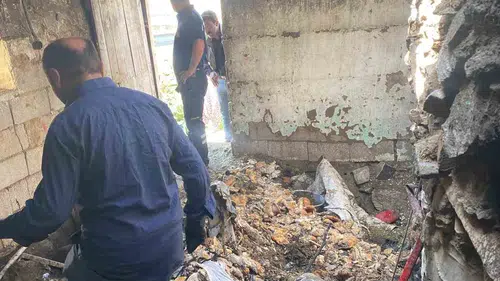Van Başkale'de tandır evi alevlere teslim oldu