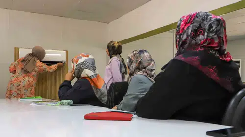 Diyarbakırlı kadınlar klima ve kombi tamiri öğreniyor
