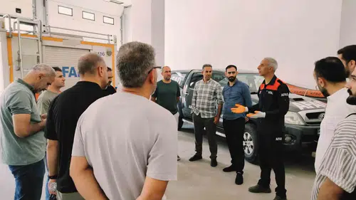 Elazığ AFAD ekipleri gönüllülere arama kurtarma eğitimi veriyor