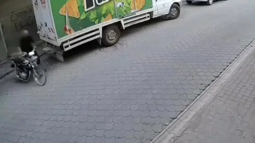 Kızıltepe’de park halindeki motosiklet zinciri kırılarak çalındı