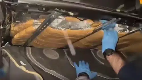 Gürbulak sınır kapısında 80 kiloya yakın afyon sakızı yakalandı