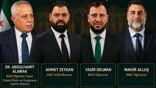 Mardin Artuklu Üniversitesinden dört isim Suriye meclisine girdi