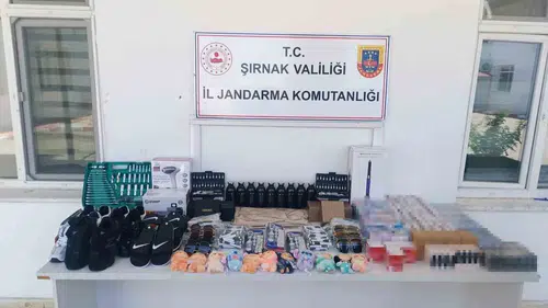Şırnak genelinde yapılan operasyonlarda milyonluk kaçak ürünler ele geçirildi