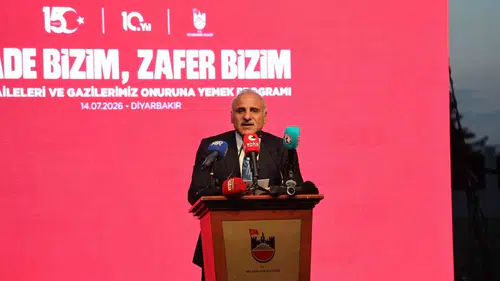 Diyarbakır şehit yakınları ve gazileri 15 Temmuz anma yemeğinde buluşturdu