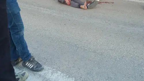 Elazığ Rüstempaşa Mahallesinde katlı kavşaktan düşen bir kişi yaralandı