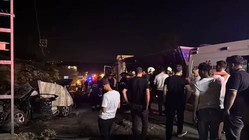 Mardin Artuklu yolunda feci kaza iki can kaybı yaşandı