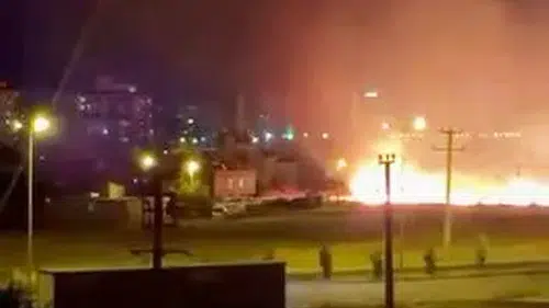 Diyarbakır Yenişehirde kuru otluk alanda çıkan yangın korkuttu