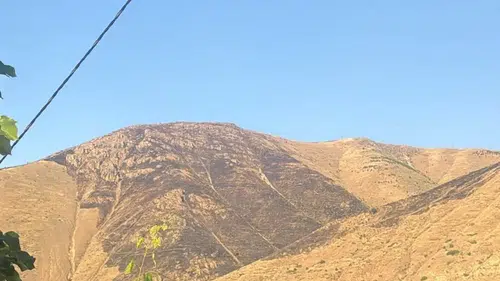 Keban ilçesindeki Nimri Dağı yangını uzun uğraşlar sonucu söndürüldü