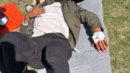 Tendürek Dağı kırsalında zorlu kurtarma operasyonu