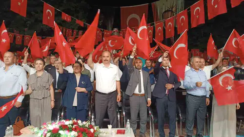 Batman 15 Temmuz şehitlerini anma programıyla bir araya geldi