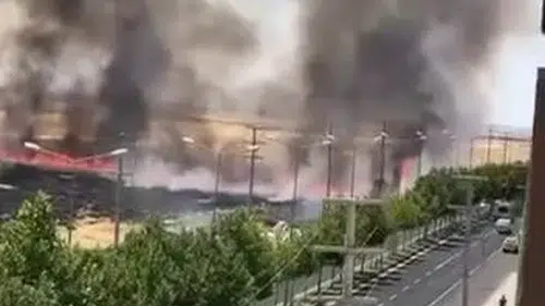 Diyarbakır Bağlar bölgesinde yükselen dumanlar çevrede kısa süreli paniğe neden oldu?