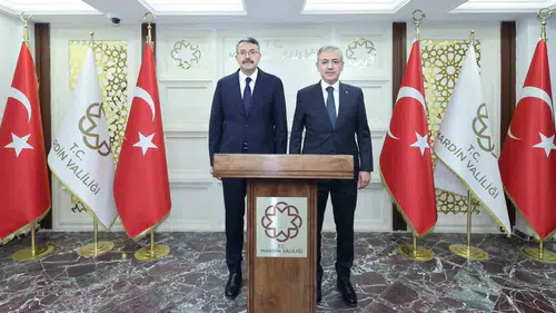 İçişleri Bakan Yardımcısı Ali Çelik Mardin Valiliğinde Temaslarda Bulundu