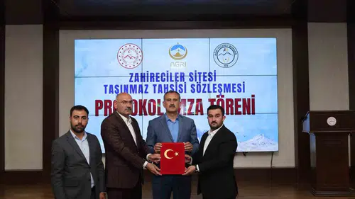 Ağrı tarım ticaretini büyütecek dev tesis için ilk adım atıldı