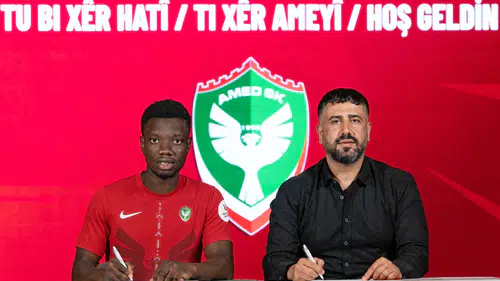 Amedspor savunma hattını genç yetenek Amadou Cisse ile güçlendirdi
