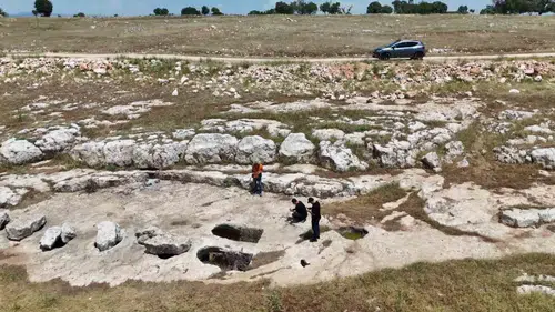 Şırnak İdil kırsalında Roma döneminden kalma dev bir sarnıç bulundu