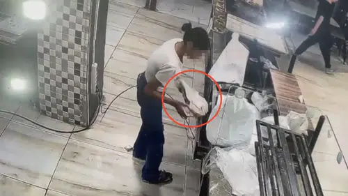 Diyarbakırda fırın çalışanlarını oyalayan hırsızlar kasadaki parayı alıp kaçtı