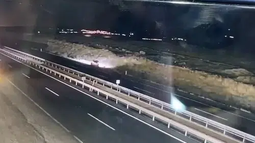 Şanlıurfa yolunda feci kaza güvenlik kamerasına böyle yansıdı
