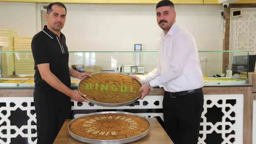 Burma kadayıfın memleketi tescille resmen Bingöl oldu