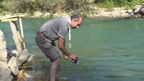 Tunceli akarsularında yüzme sezonu boyunca su kalitesi titizlikle takip ediliyor