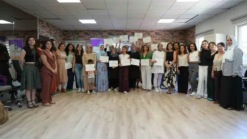 Diyarbakırlı kadınlar mesleki eğitimlerle kendi işlerinin patronu oluyor