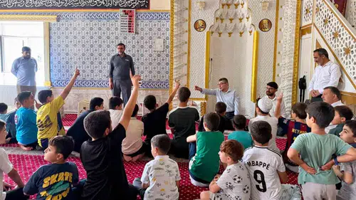 İpekyolu Müftüsü Tavlaşoğlu Yaz Kur’an Kurslarını Denetledi
