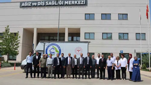 Elazığ kırsalına mobil diş tedavi aracı desteği geldi