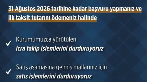 SGK borçlarını yapılandırmak isteyenler için süre 31 Ağustos tarihinde doluyor