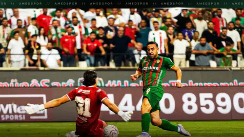 Amedspor'un yıldızı zirveyi sevdi: Erzurumspor'a attığı o şık golle haftanın en iyisi seçildi