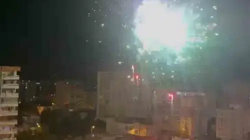 Kurtalan'da gece yarısı havai fişek sesleri vatandaşı korkuttu
