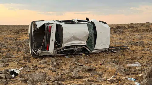 Şanlıurfa Siverek yolunda meydana gelen trafik kazası can aldı