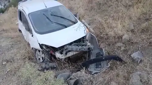 Batman Sason ilçesinde trafik kazası sonucu bir kişi hastaneye kaldırıldı