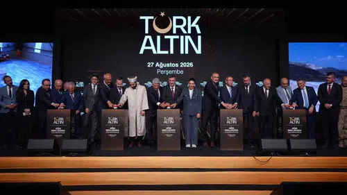 Mollakara Altın Madeni Ağrı'da törenle açıldı