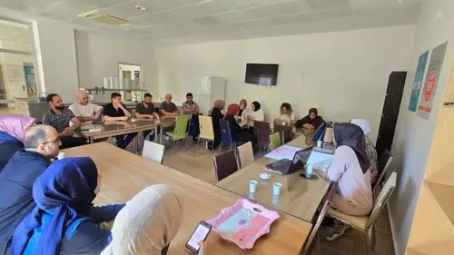 Arıcak Devlet Hastanesinde şiddete karşı farkındalık eğitimi verildi