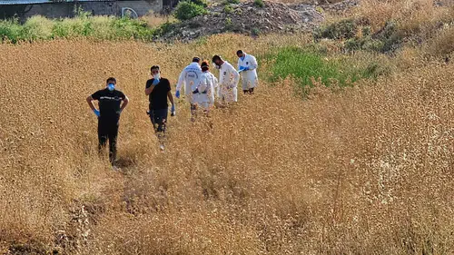 Yenice Mahallesi sınırları içindeki bir tarlada cansız erkek bedeni bulundu