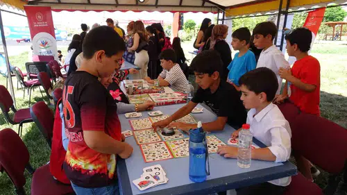 Vanlı engelli gençler Fidanlık Parkı'nda sporla dolu bir gün geçirdi