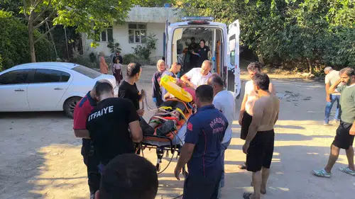 Kızıltepe ilçesinde kayalıklardan düşen bir vatandaş hastaneye kaldırıldı