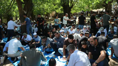 Bingölün Alaattin köyünde 300 yıllık gelenek bu yıl da yaşatıldı
