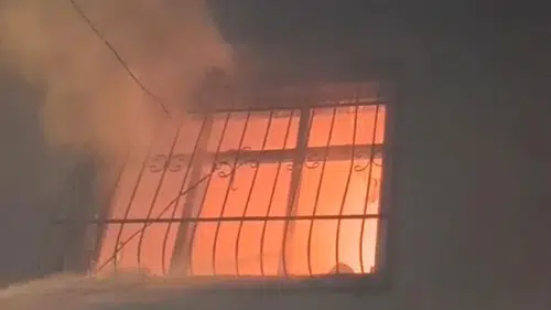 Siirt'te aile içi tartışma yangınla bitti