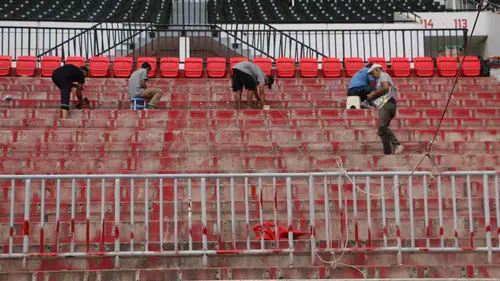 Diyarbakır Stadyumu Süper Lig maçlarına hazırlanıyor