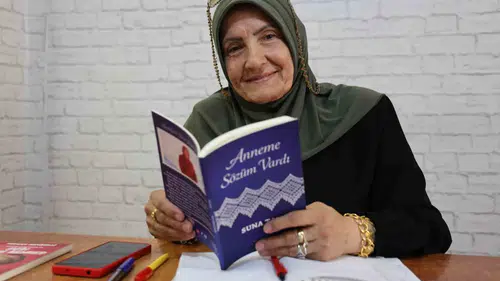 Bir saatlik okul eğitimiyle 72 yaşında ilk romanını yayımladı