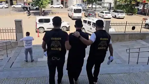 Siverek polisi cinayet hükümlüsünü saklandığı adreste kıskıvrak yakaladı