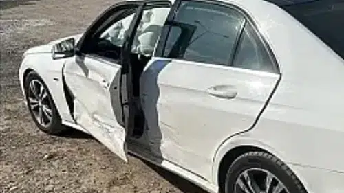 Siirt Gökçebağ yolunda dört otomobil birbirine girdi