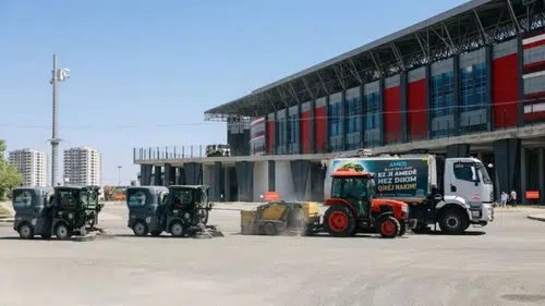 Amedspor'un tarihi Süper Lig randevusu için geri sayım: Stadyumda 7/24 mesai başladı