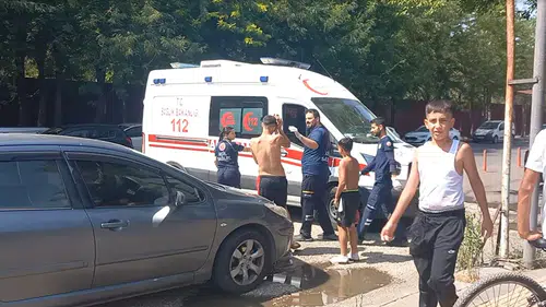 Diyarbakırda yasaklı süs havuzuna atlayan iki çocuk hastanelik oldu