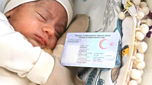 Diyarbakırlı baba yeni doğan oğluna Cristiano Ronaldo ismini verdi