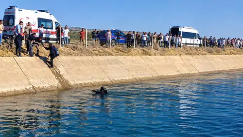 Akçakale'de sulama kanalına giren 14 yaşındaki Yusuf kayboldu