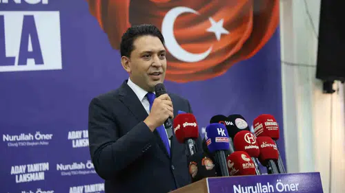 Nurullah Öner Elazığ Ticaret ve Sanayi Odası için projelerini açıkladı