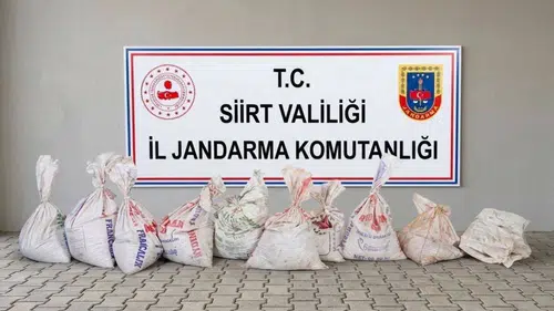 Siirt'te 300 kilo fıstık çalan hırsızlar fabrikada suçüstü yakalandı