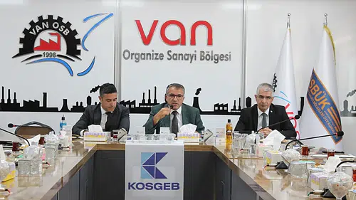Van OSB Başkanı Aslan girişimcileri KOSGEB desteklerinden faydalanmaya çağırdı